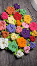 Jardín miniatura «Flores a crochet» Paquete