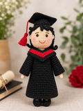 Muñeca graduada -Bella Lizi a crochet