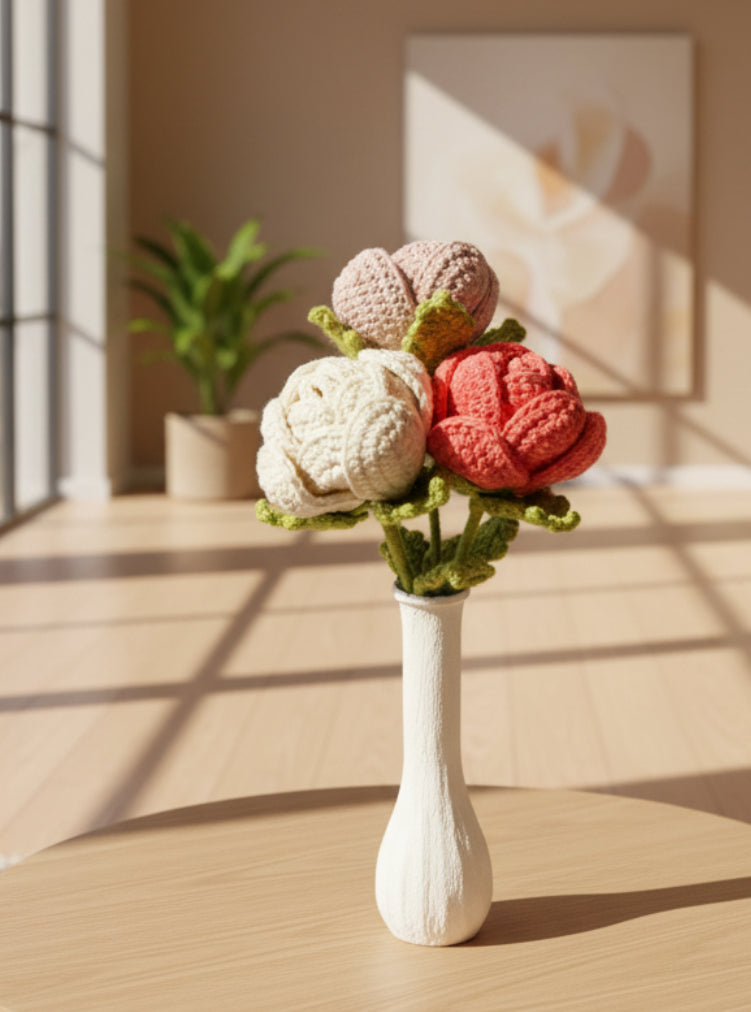 Trio de Peonias