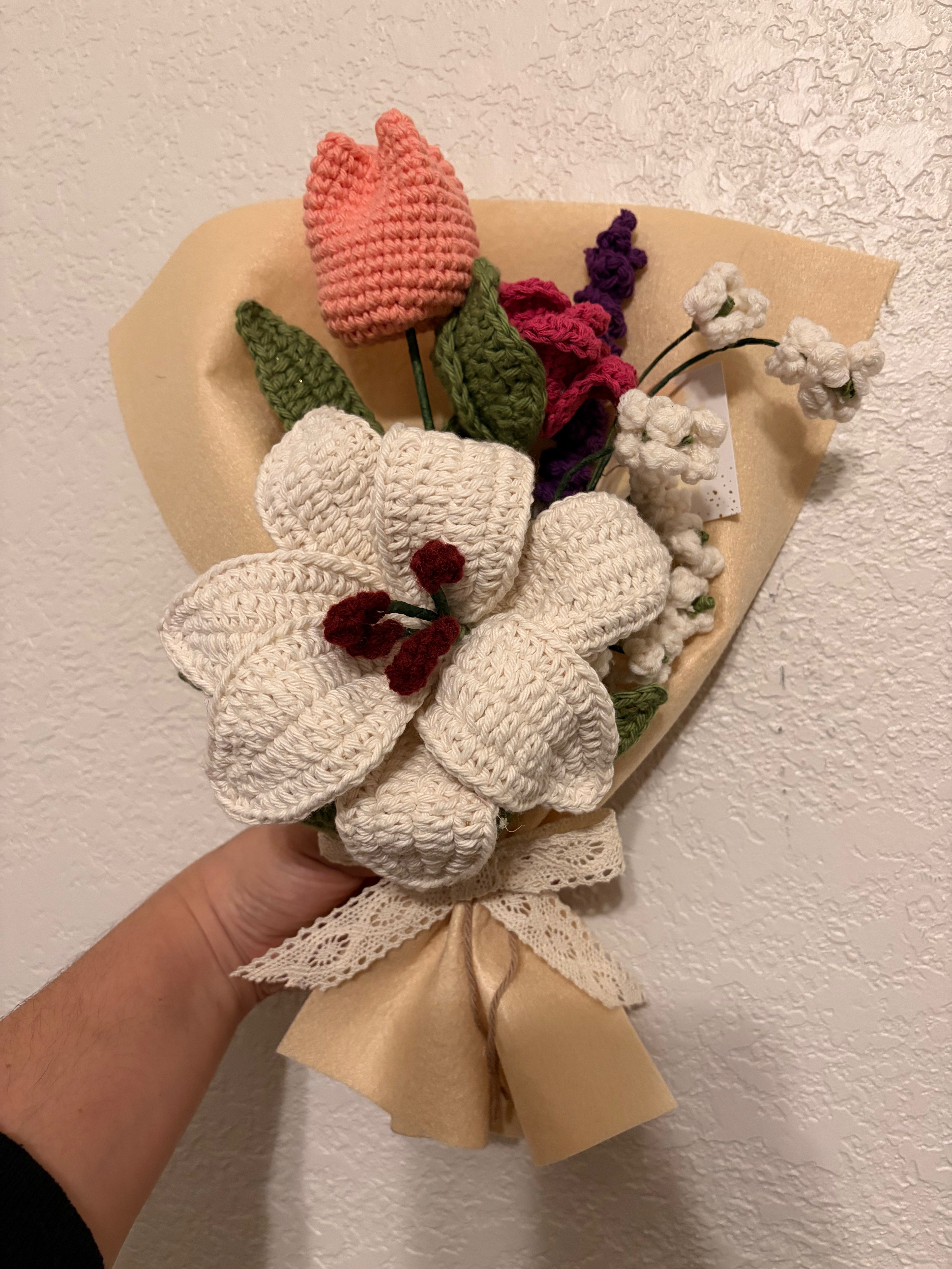Bouquet Lili Beige/ Flor eterna