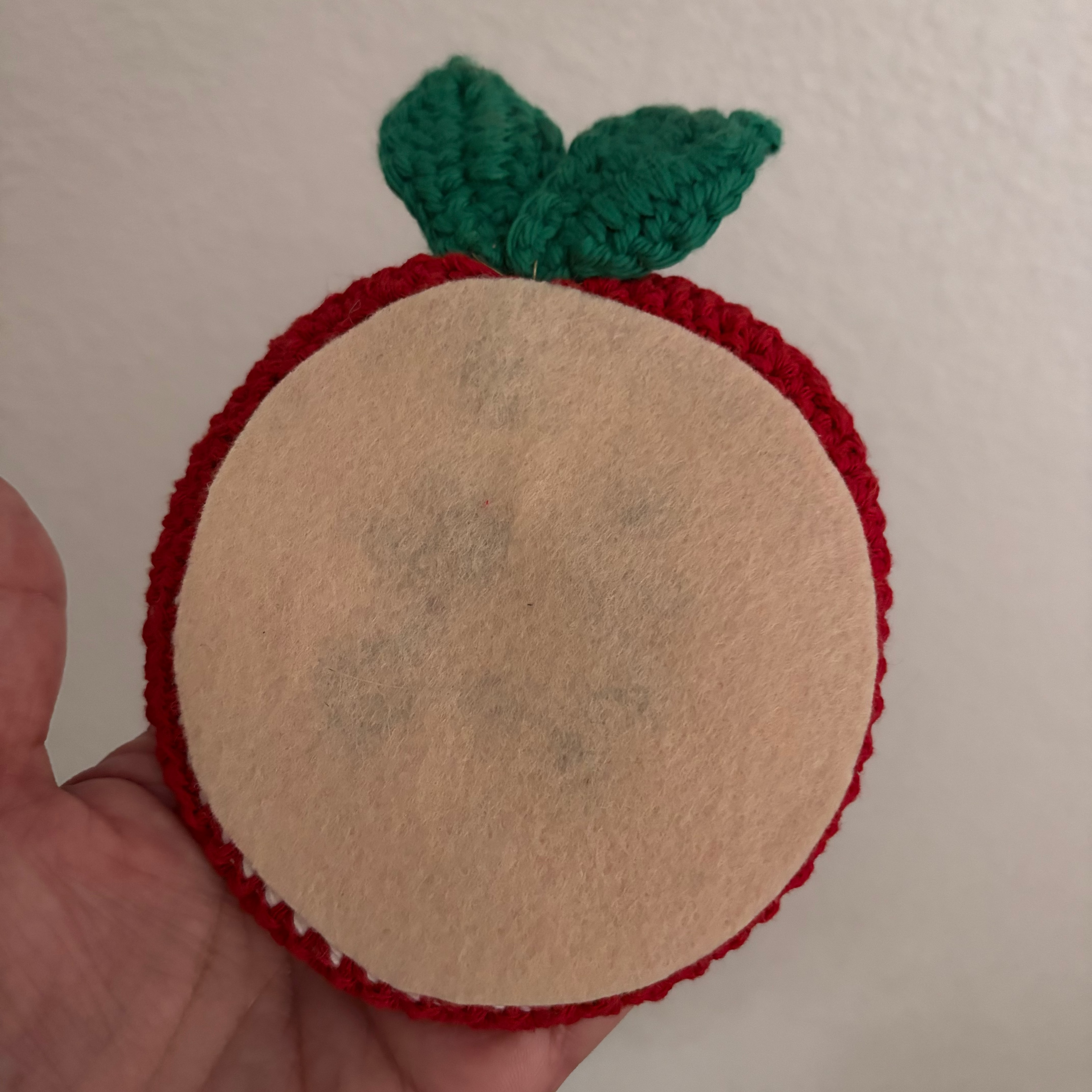 Juego de 4 -Porta taza manzanita